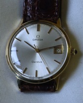 Omega Geneve 14K gold circa 1975